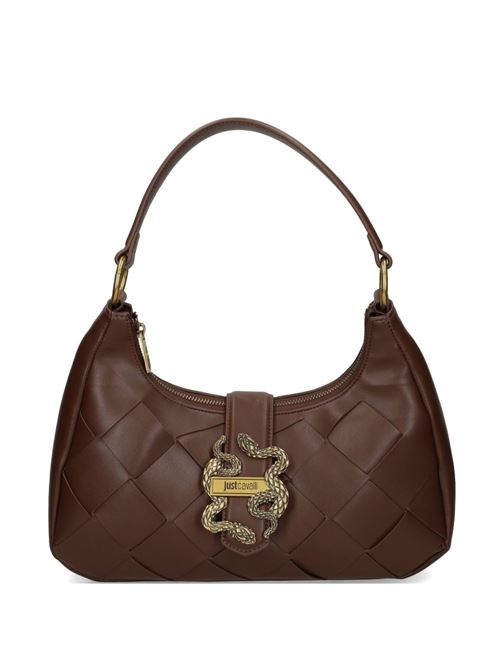 Borsa donna a spalla con fibbia logata JUST CAVALLI | 80RA4BM5ZSD88772